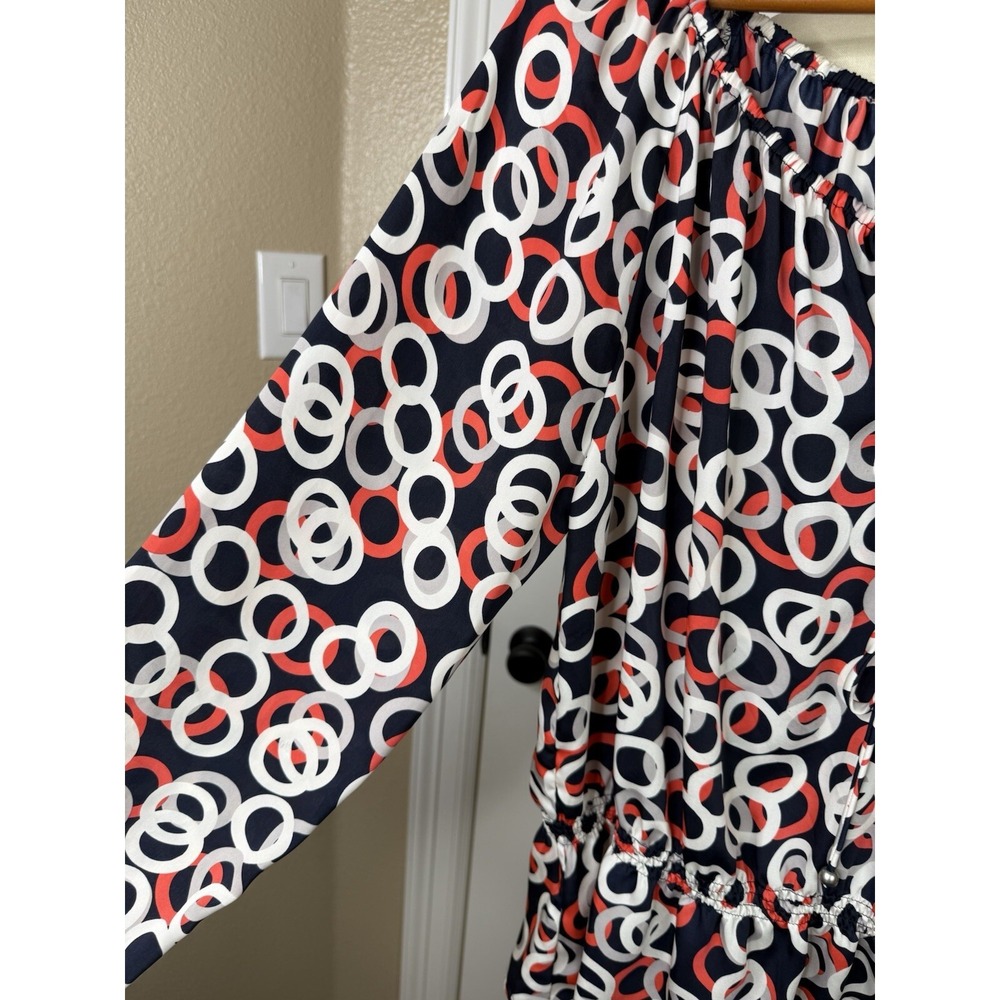 Ellen Tracy Women Size L Retro Blouse Office Professional - Picture 6 of 11